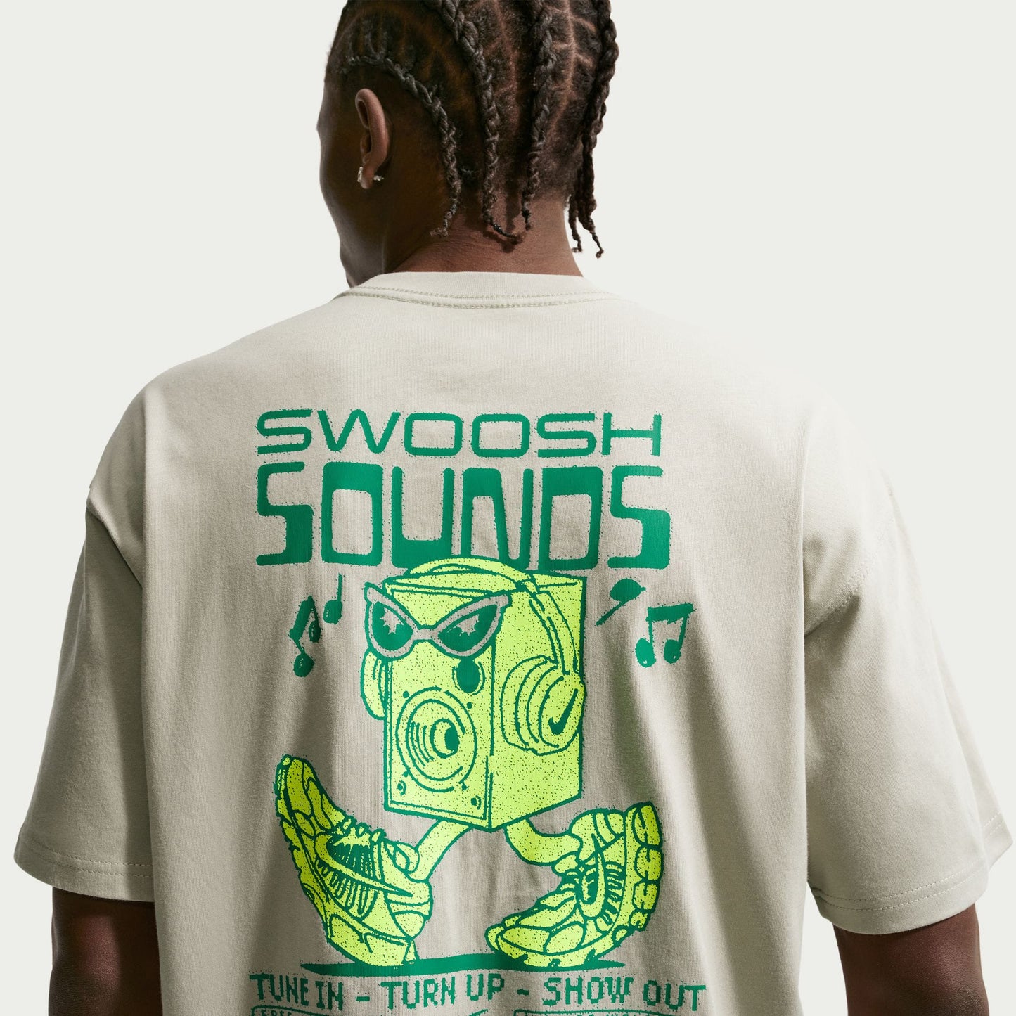 Nike Sportswear Lse Swoosh Sounds Erkek Gril T-shirt