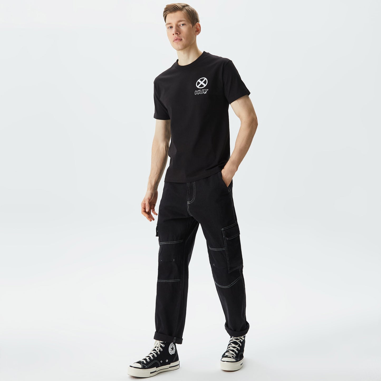 Huf X-men Erkek Siyah T-shirt