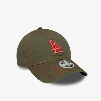 New Era Mlb Contrast Stitch La Dodgers Kadın Yeşil Şapka