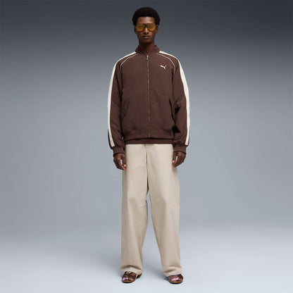Puma T7 Bomber Unisex Kahverengi Ceket