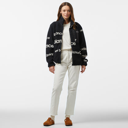 New Balance Nb Lifestyle Kadın Siyah Sweatshirt