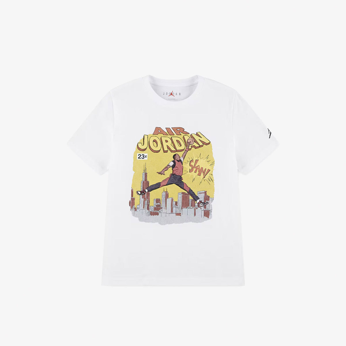 Jordan Dri-fit Comic Slam Çocuk Beyaz T-shirt