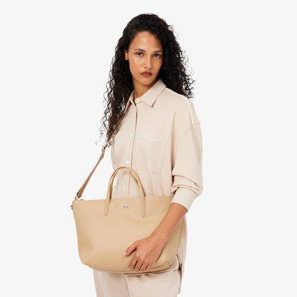 Lacoste L.12.12 Kadın Bej Omuz Çantası