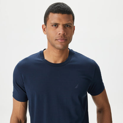 Nautica Erkek Lacivert Standart Fit T-shirt
