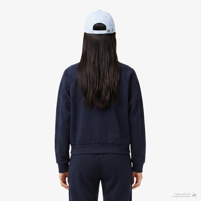 Lacoste Regular Fit Kadın Lacivert Sweatshirt