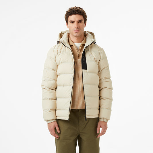 Lacoste Erkek Regular Fit Açık Kahverengi Mont
