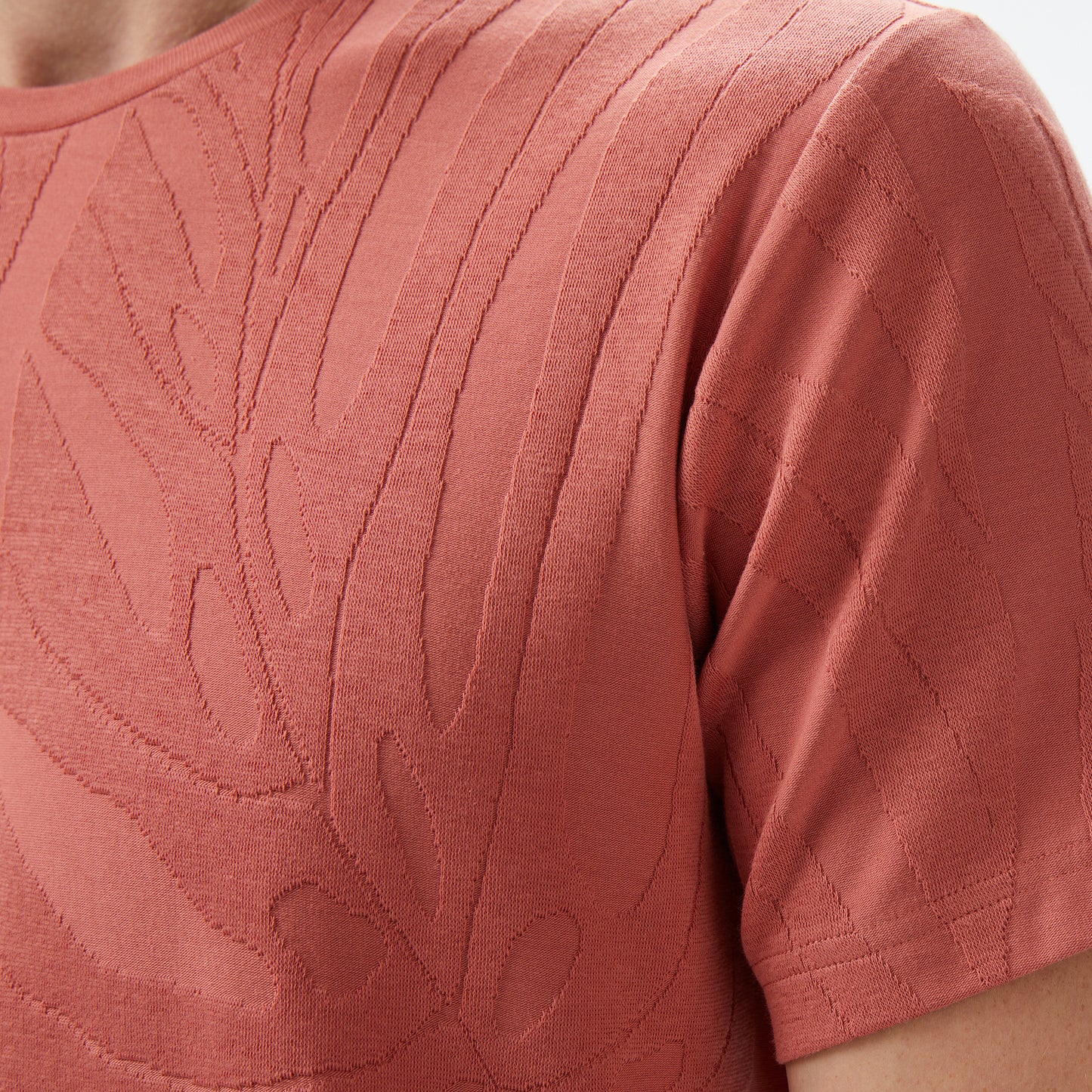 Nautica Erkek Kahverengi Regular Fit Baskılı T-shirt