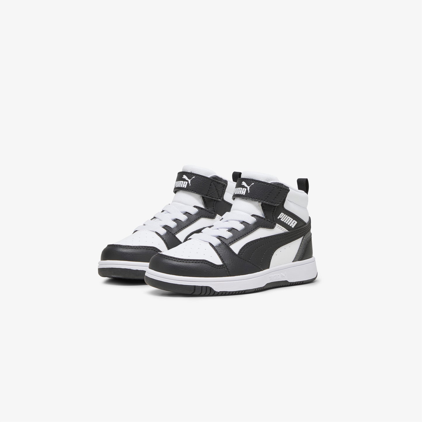 Puma Rebound V6 Mid Çocuk Siyah Spor Ayakkabı