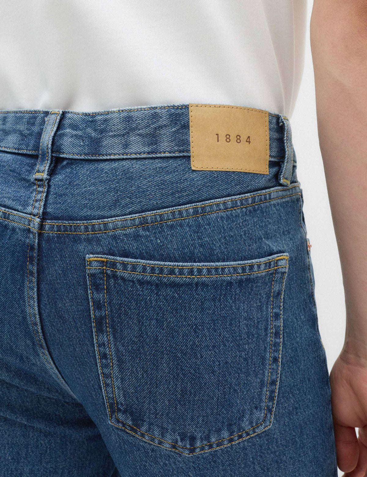 Relaxed Fit Düz Paça Jeans