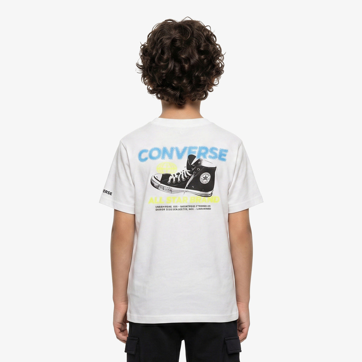 Converse Regular Fit Çocuk Siyah T-shirt