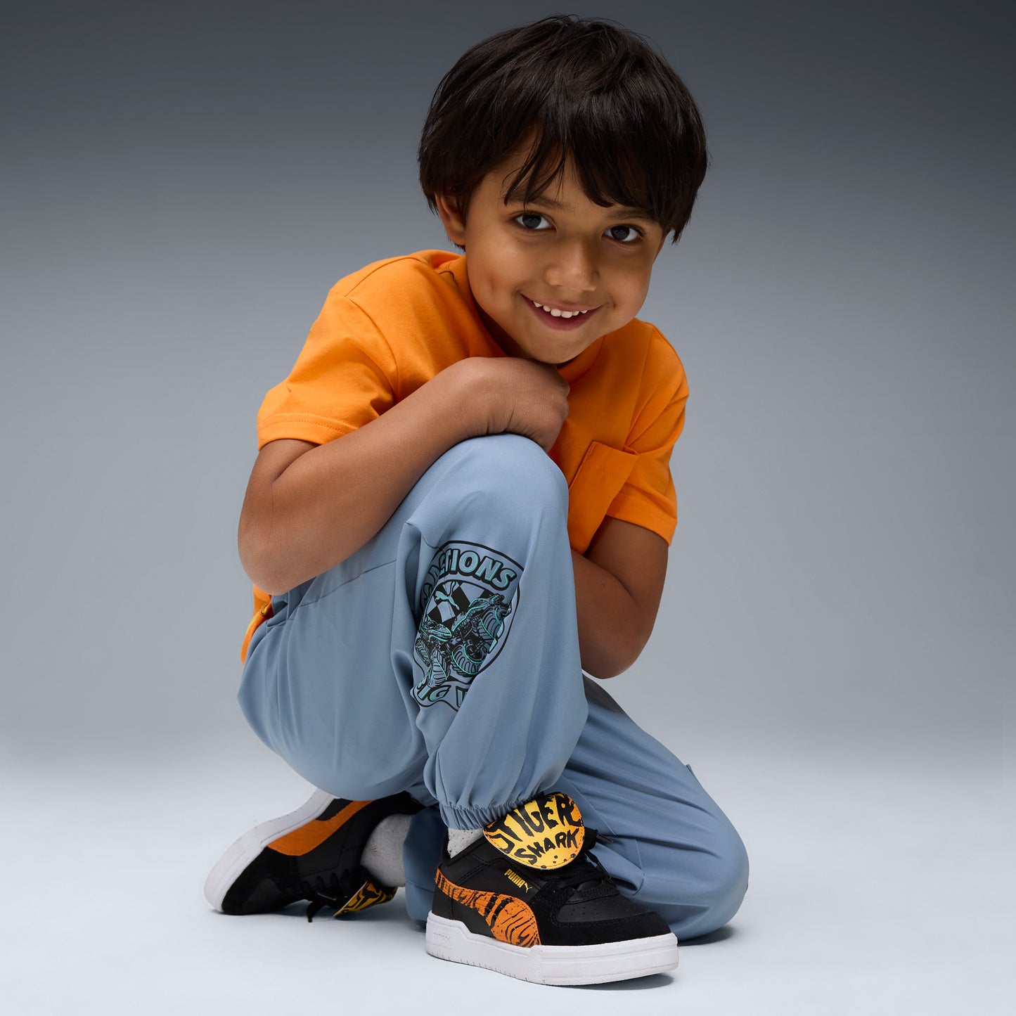 Puma Ca Pro Hot Wheels 2 Çocuk Siyah Spor Ayakkabı