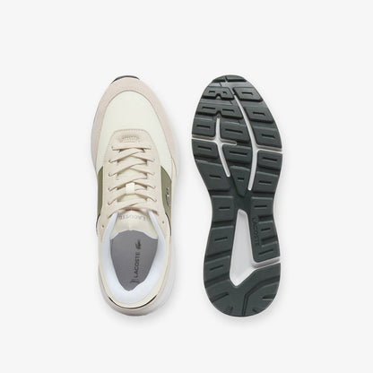 Lacoste Run Set Cgr Bar Erkek Krem Spor Ayakkabı