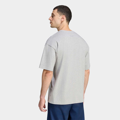 Adidas Blue Box Elves Erkek Gri T-shirt