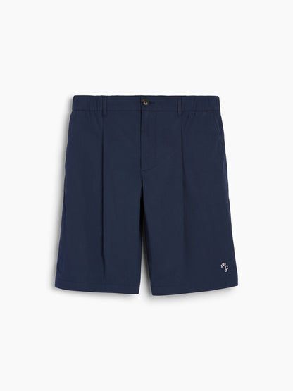 Lacivert Gap × Malbon Textured Poplin Baggy Şort