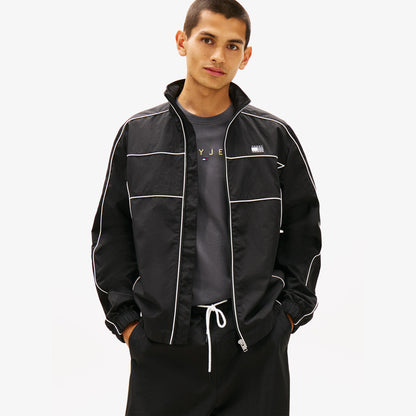 Tommy Hilfiger Jeans Piping Detail Flag Erkek Siyah Ceket