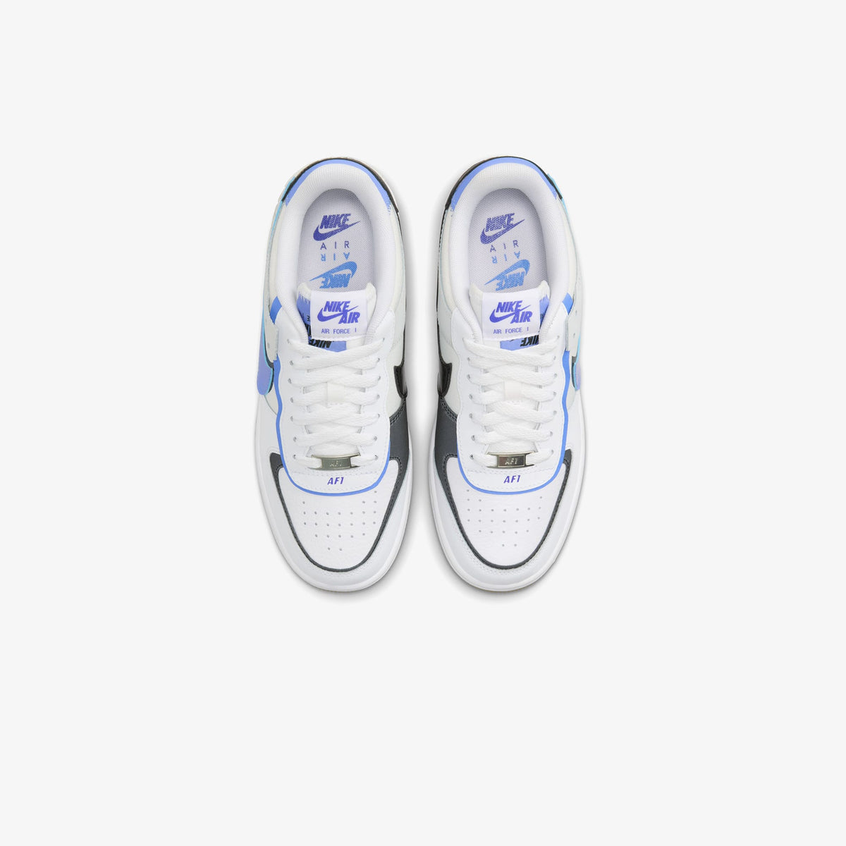 Nike Air Force 1 Shadow Kadın Beyaz/mavi/ Siyah Sneaker