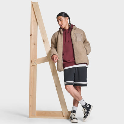 Converse Contrast Sherpa Erkek Kahverengi Ceket