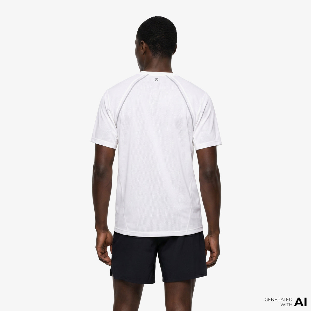 Salomon Shkout Core Stlr Ss Erkek Beyaz T-shirt