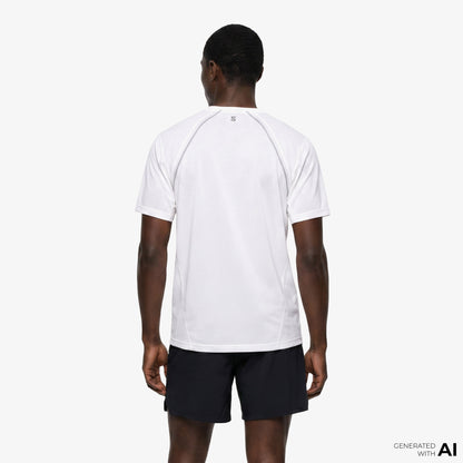 Salomon Shkout Core Stlr Ss Erkek Beyaz T-shirt