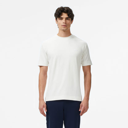 Lacoste Oversize Fit Bisiklet Yaka Erkek Beyaz T-shirt