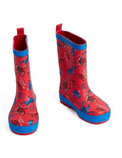 Freshfeet:trade_mark: Spiderman Desenli Yağmur Çizmesi