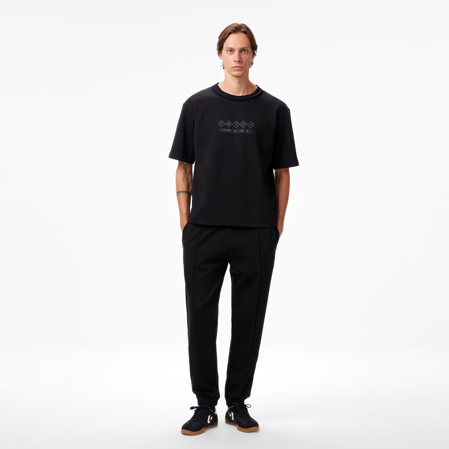 United4 Classic Erkek Siyah T-shirt