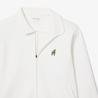 Lacoste X Novak Djokovic The Goat Erkek Beyaz Sweatshirt
