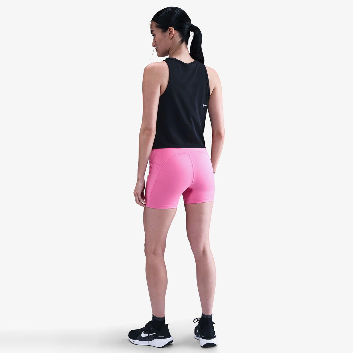 Nike Dri-fıt Swift High-rise 4 Kadın Pembe Antrenman Şortu
