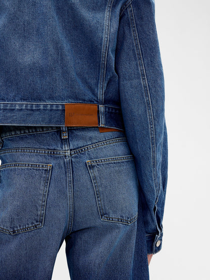 Mavi Gap × Victoria Beckham Relaxed Crop Denim Ceket