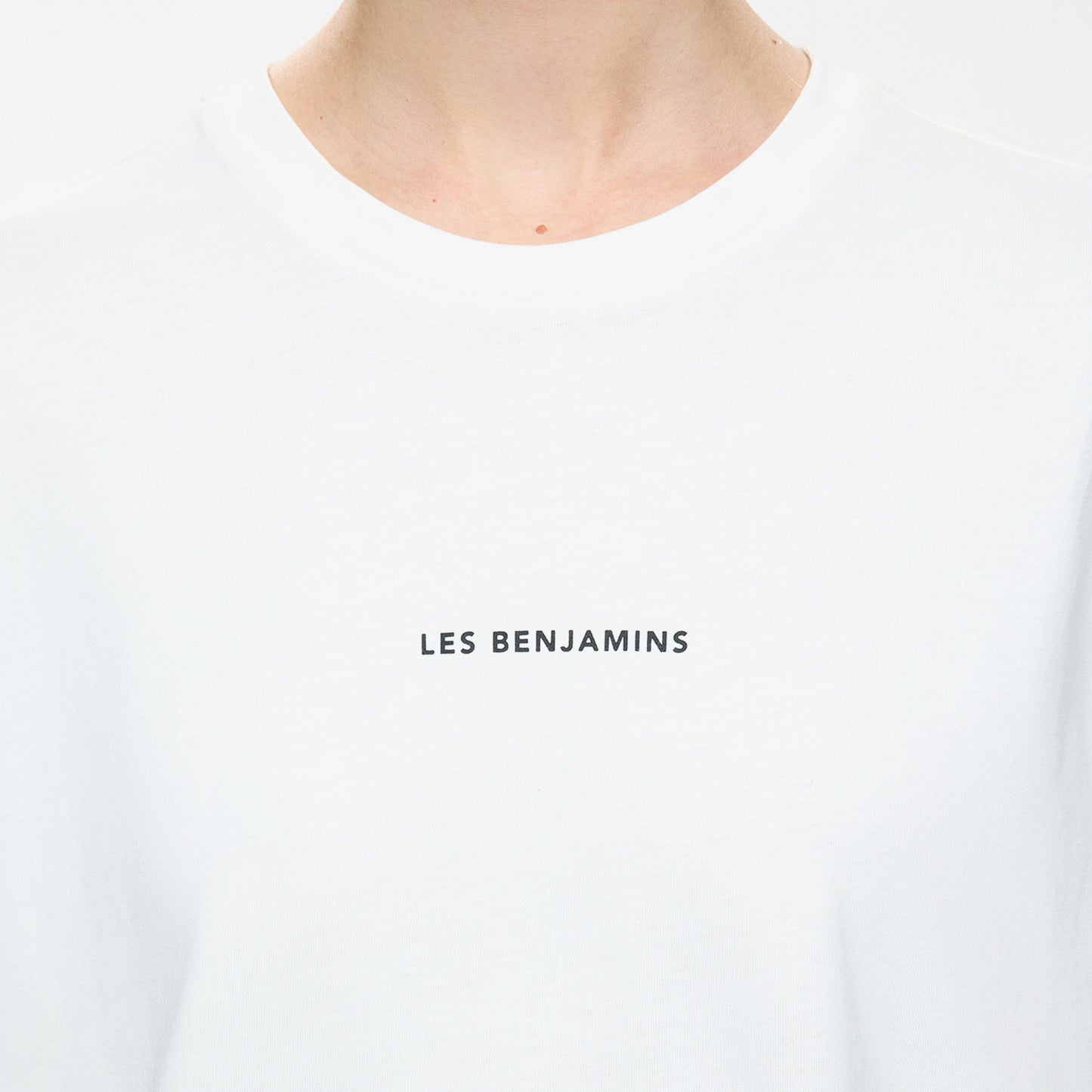 Les Benjamins Kadın Beyaz T-shirt