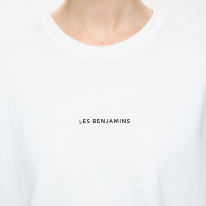 Les Benjamins Kadın Beyaz T-shirt