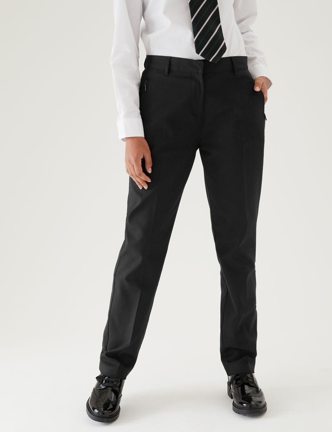Slim Fit Okul Pantolonu (2-18 Yaş)