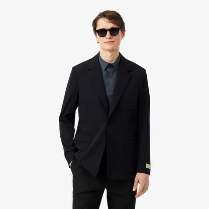 Lacoste Regular Fit Erkek Siyah Ceket