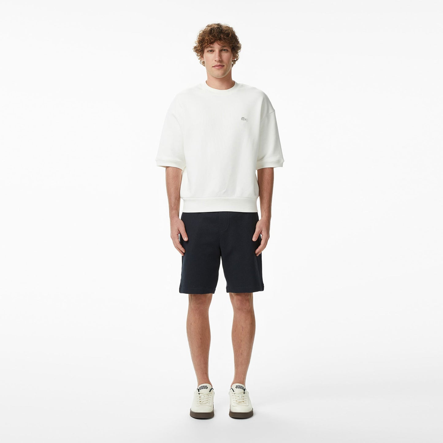 Lacoste Relaxed Fit Erkek Gri Şort
