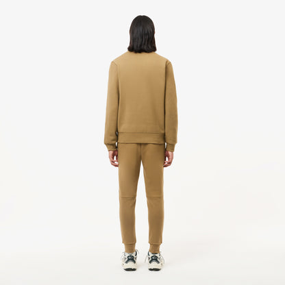 Lacoste Slim Fit Organik Pamuk Erkek Kahverengi Eşofman Altı