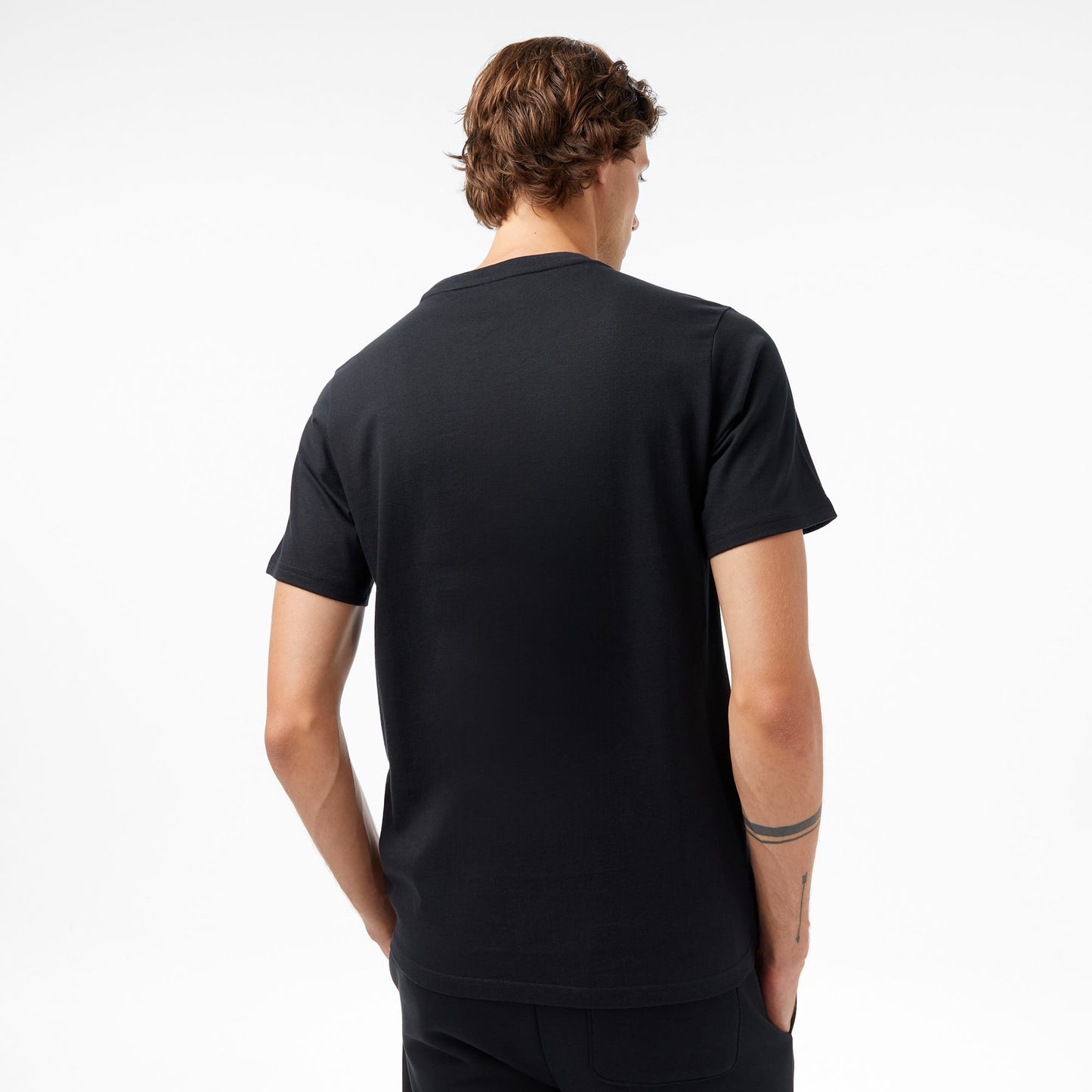 Converse Baskılı Erkek Siyah T-shirt