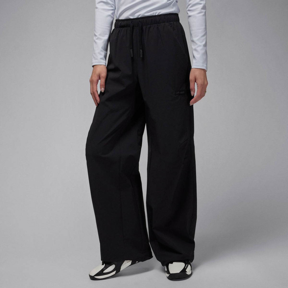 Jordan Sport Wide Leg Kadın Siyah Eşofman Altı