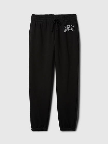 Siyah Gap Logo Jogger Fleece Eşofman Altı