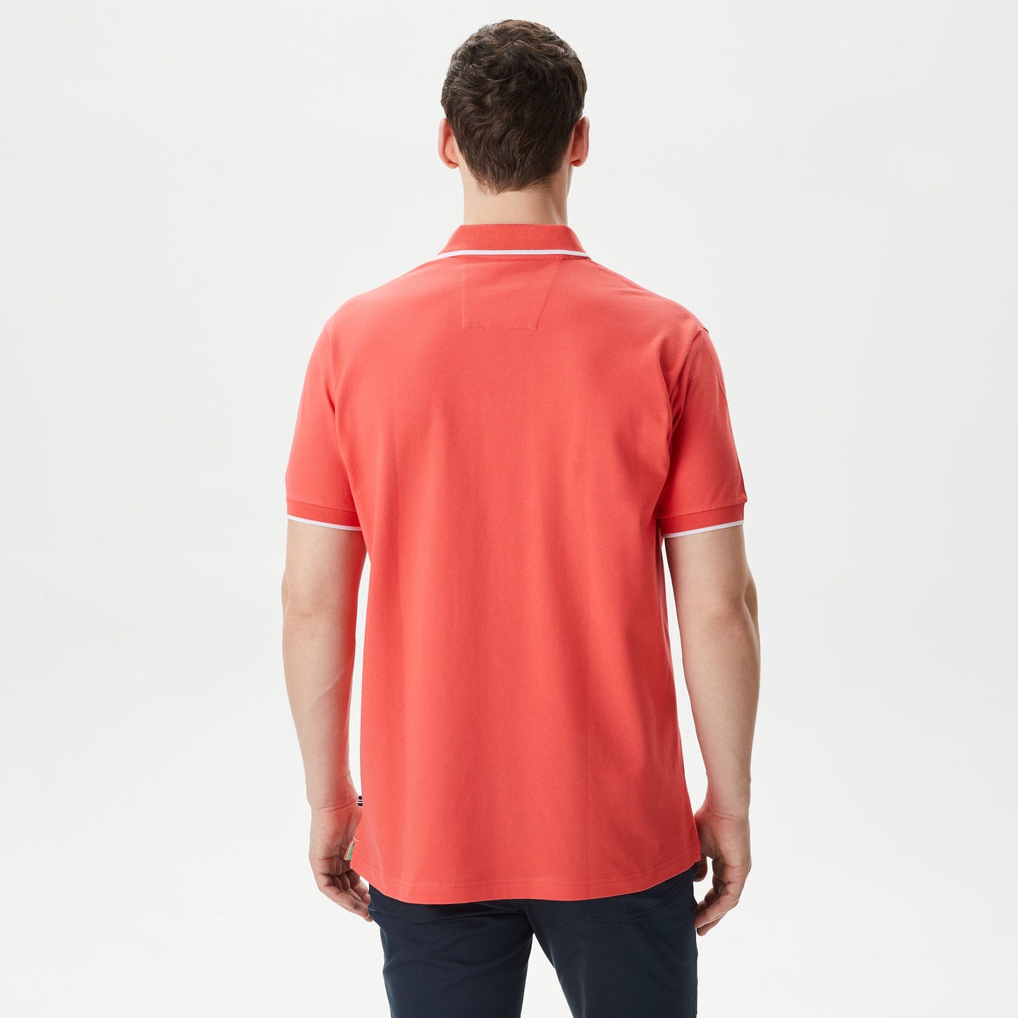Nautica Erkek Kırmızı Classic Fit Polo Yaka T-shirt