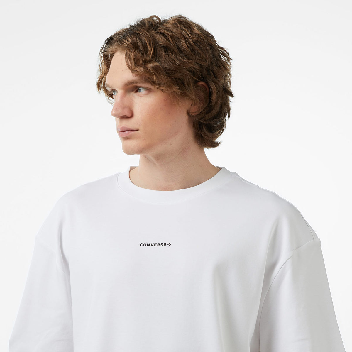 Converse Regular Fit Erkek Beyaz T-shirt