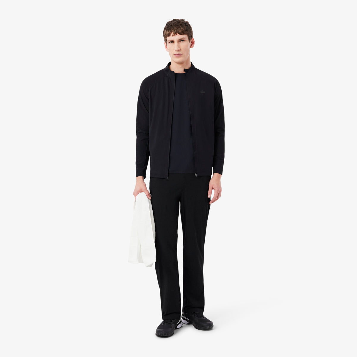 Lacoste Classic Fit Erkek Siyah T-shirt