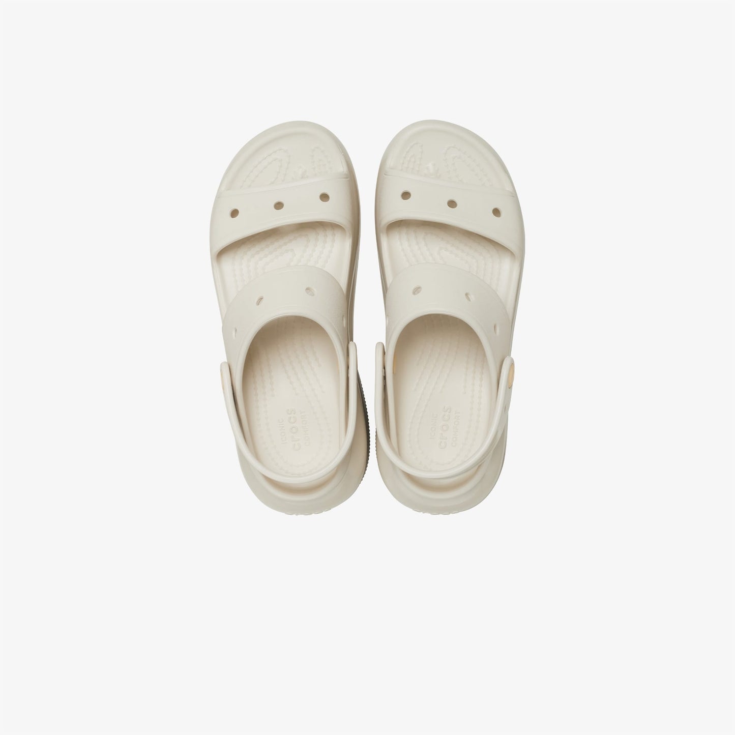 Crocs Mega Crush Kadın Bej Sandalet