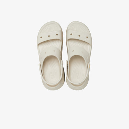 Crocs Mega Crush Kadın Bej Sandalet