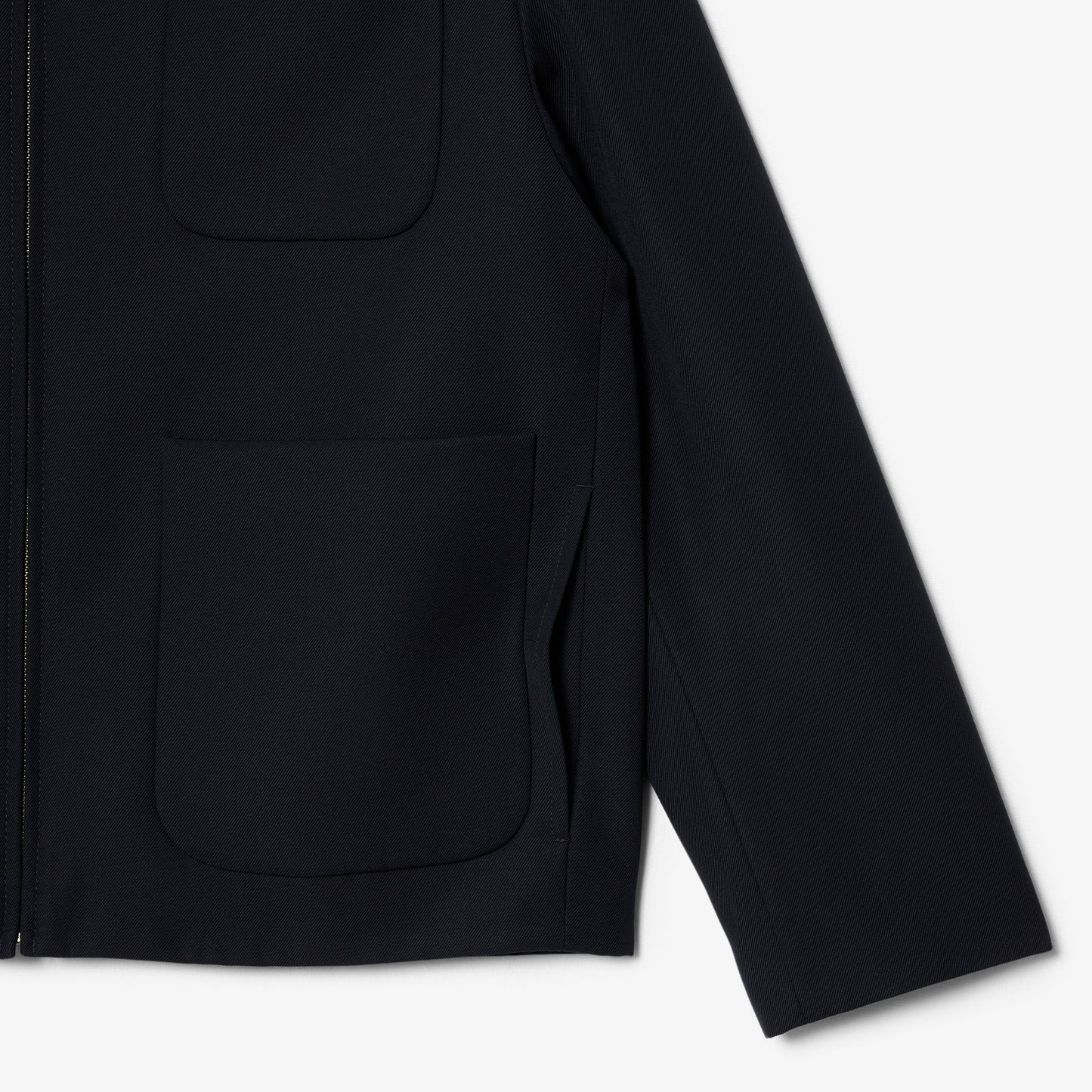 Lacoste Erkek Fermuarlı Lacivert Ceket