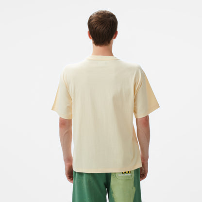 The Market Fit Check Bear Erkek Krem T-shirt