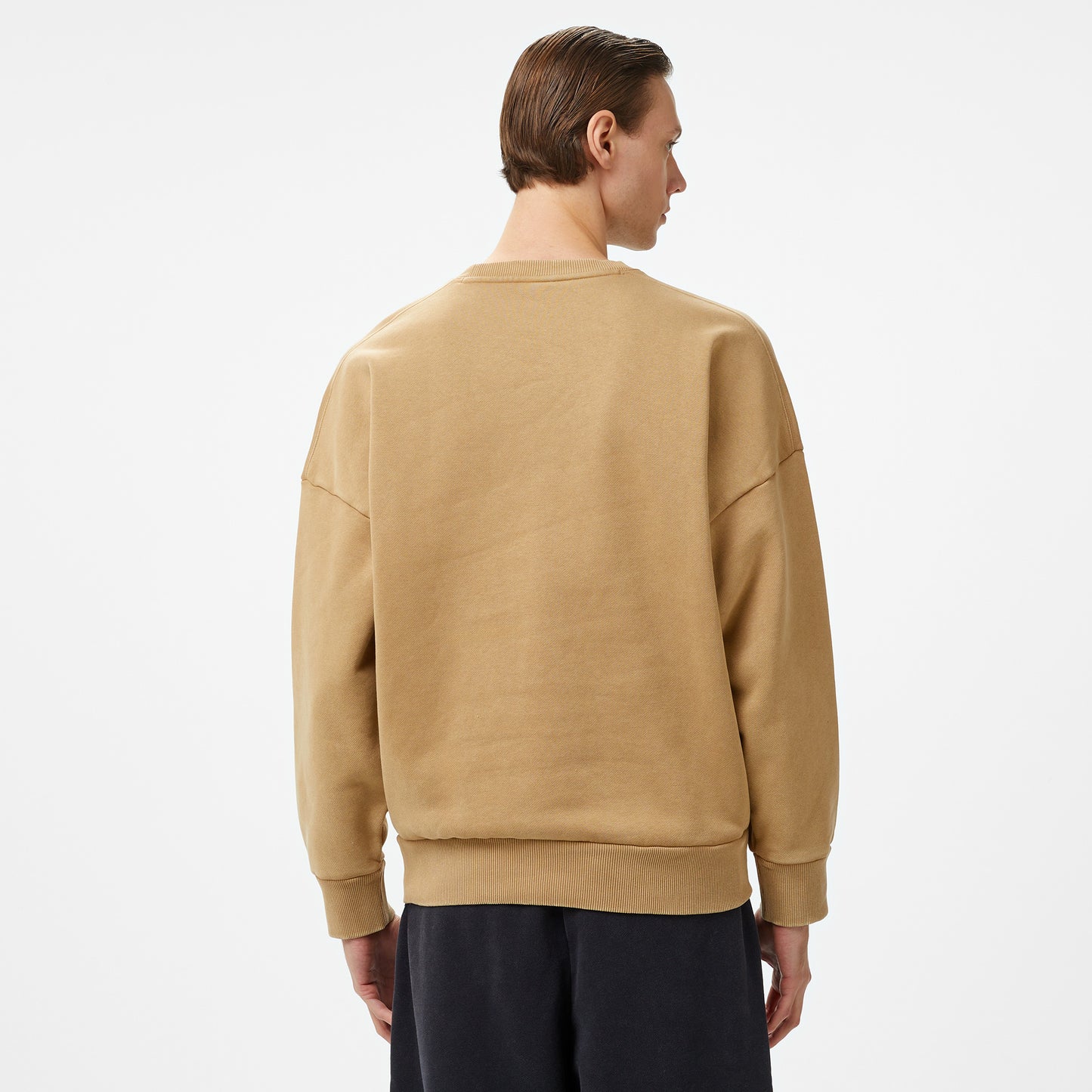 Under Armour Icon Hwt Fleece Wash Os Crew Erkek Kahverengi Sweatshirt