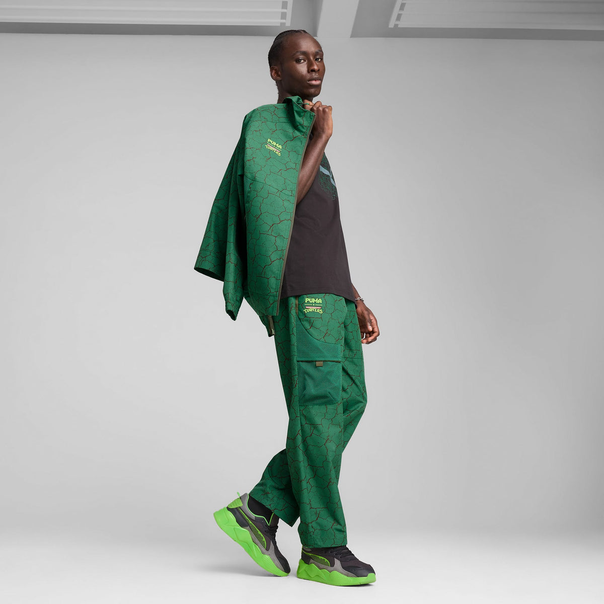 Puma Rs-x Tmnt Kadın Siyah Spor Ayakkabı