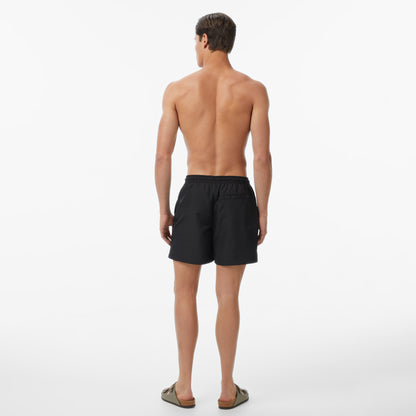 Calvin Klein Medium Drawstring Waistband Erkek Siyah Deniz Şortu