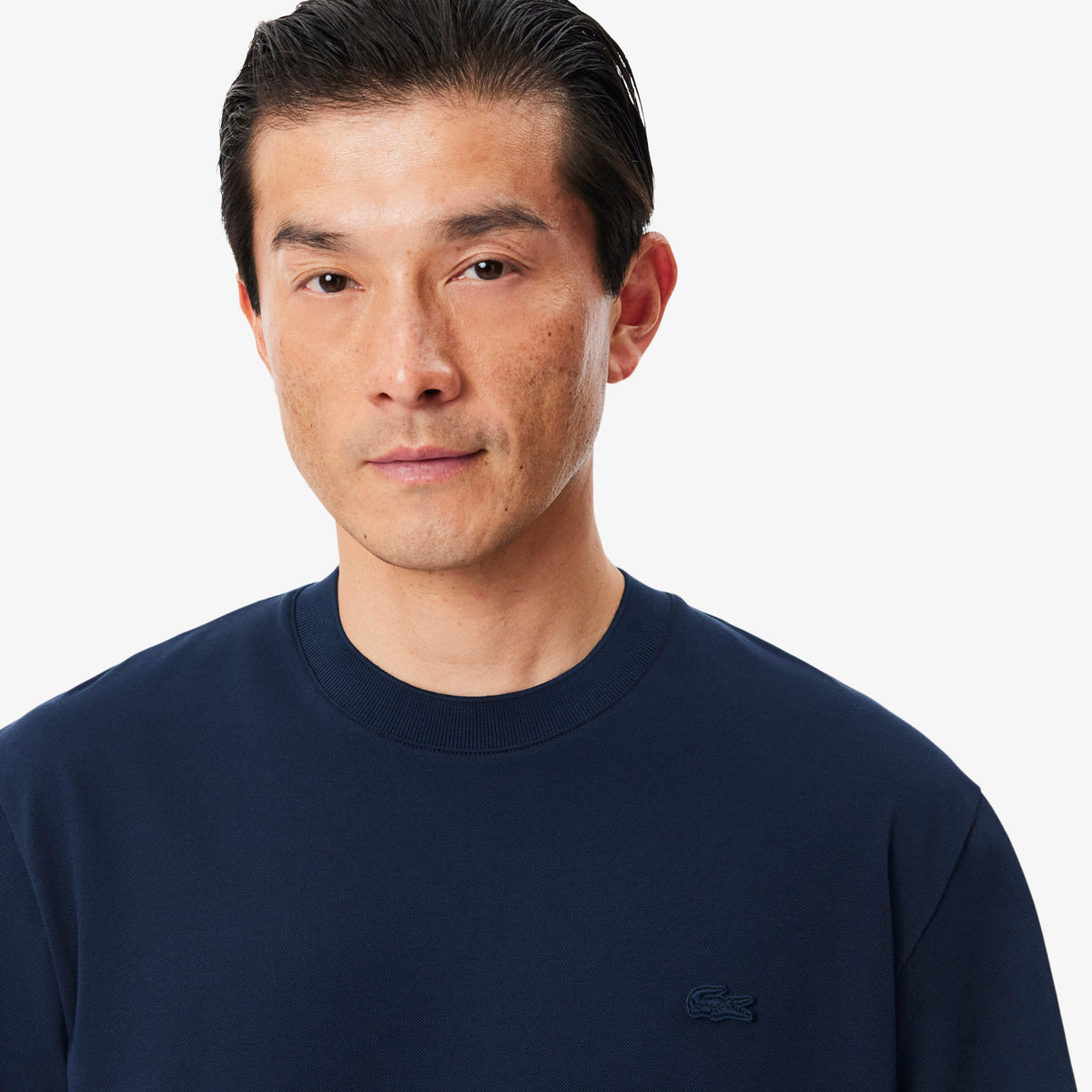Lacoste Classic Fit Erkek Lacivert T-shirt