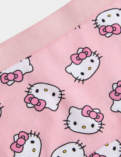 5’li Pamuk Karışımlı Hello Kitty™ Short Külot Seti (5-16 Yaş)